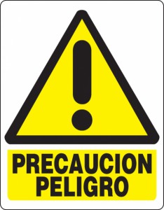 precaución